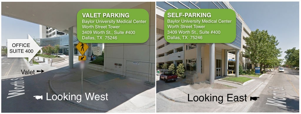 Parking | Contact Larry M. Wolford, Dmd