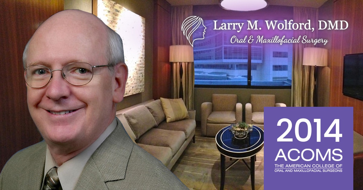 Dr. Larry M. Wolford Receives the W. Harry Archer Award