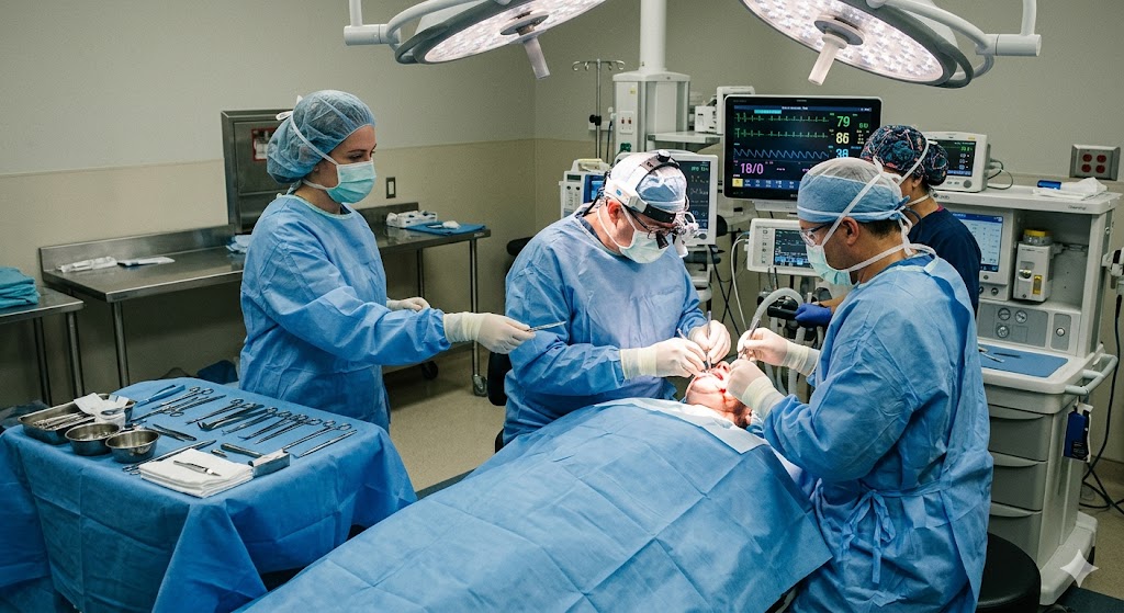 Person In Tmj Surgery Person In Tmj Surgery